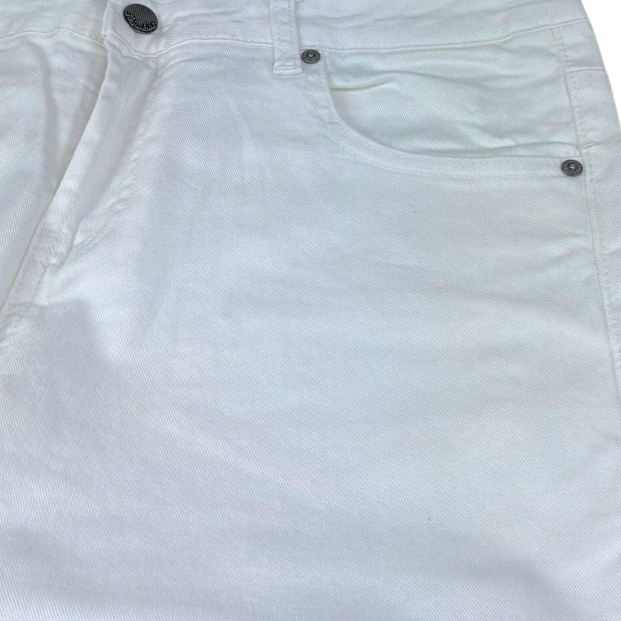 Daniele Alessandrini Jeans Tinta Unita 5 Tasche per Bambino 1235P00249 BIANCO DANIELE ALESSANDRINI 