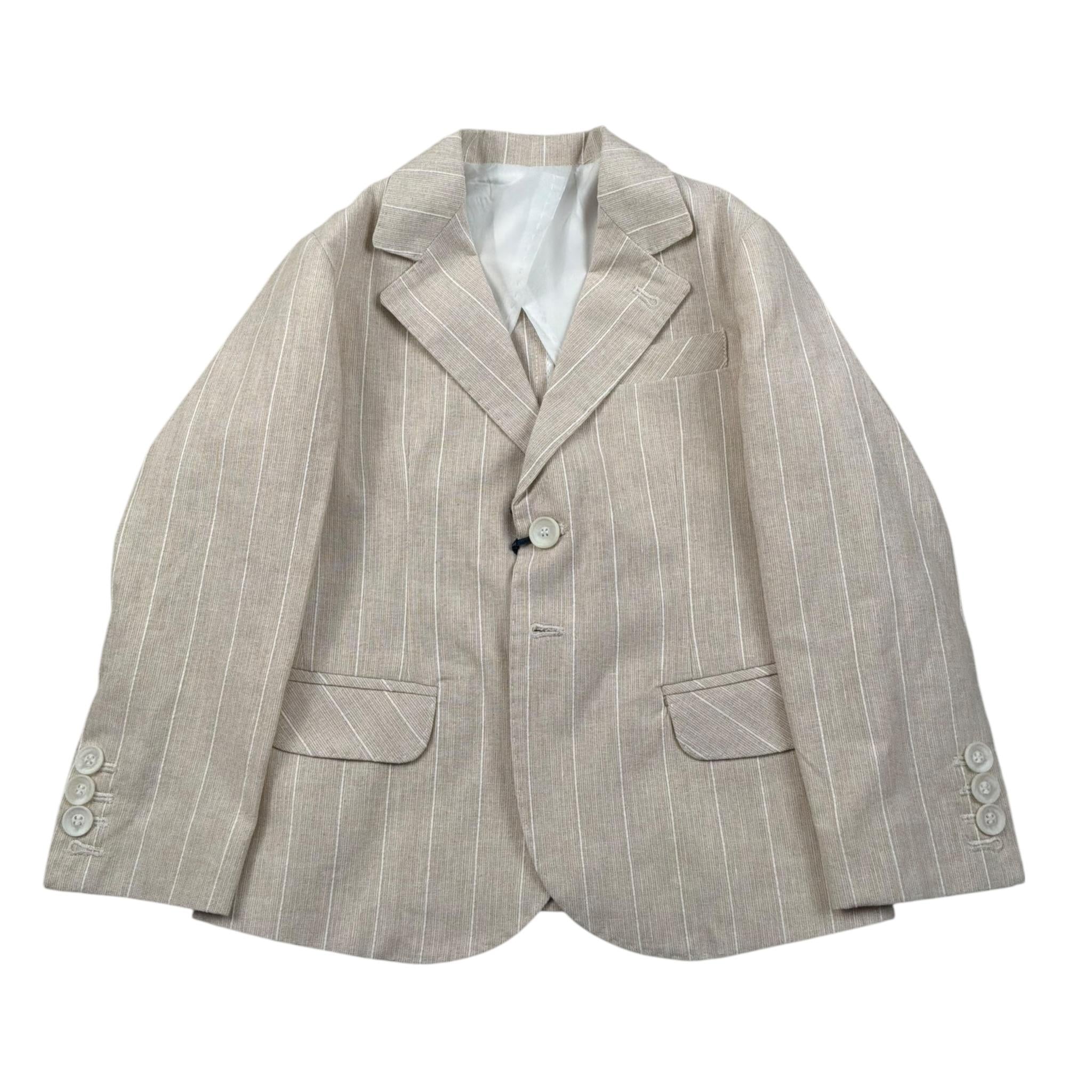 Manuell & Frank Giacca Tinta Unita per Bambino MF6276 BEIGE MANUELL & FRANK 