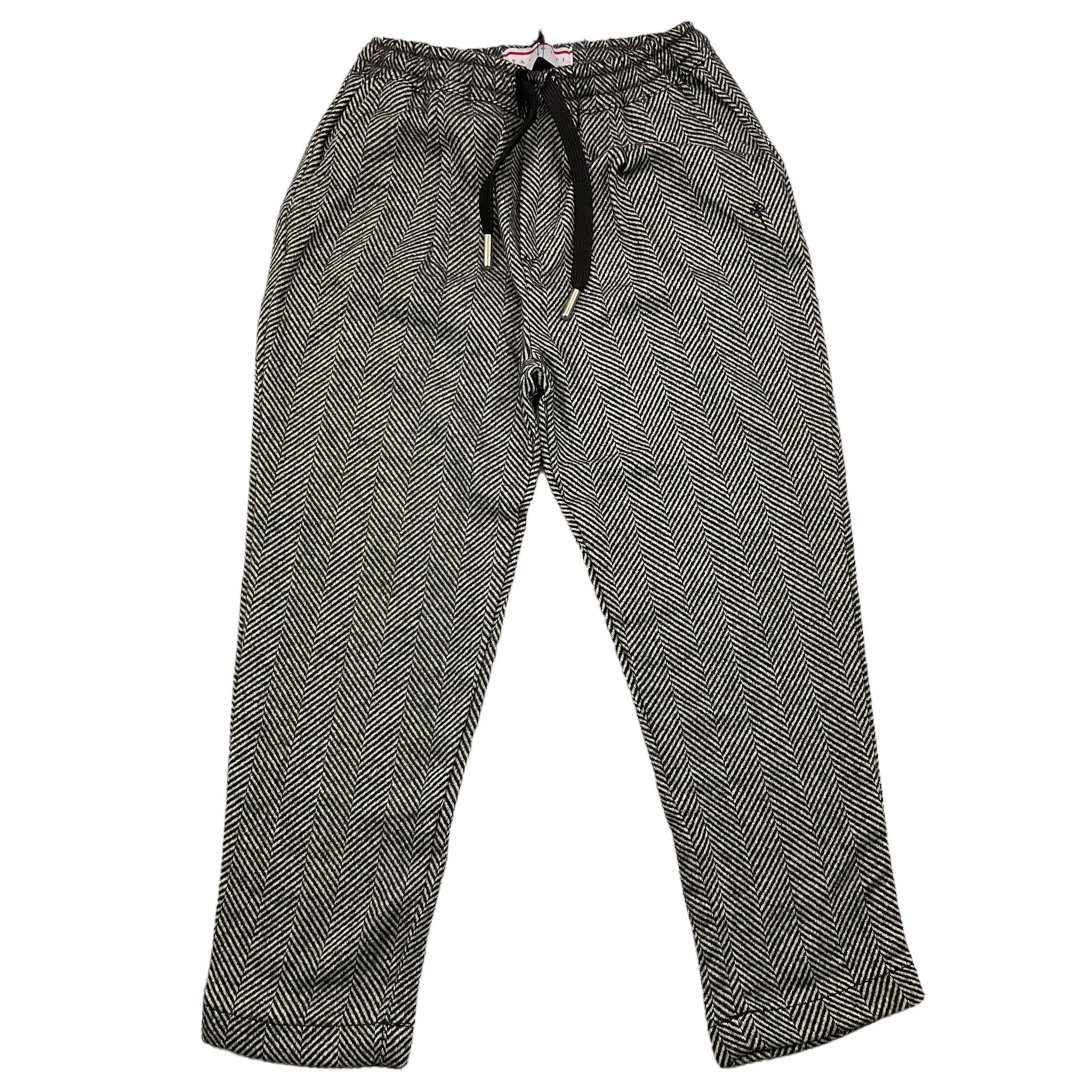 CESARE PACIOTTI pantalone tinta unita con microfantasia Nero per Bambino PTP5358BX NERO CESARE PACIOTTI 