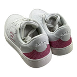 Acbc Sneakers Tinta Unita Con Stampe In Contrasto Bianco Per Neonata