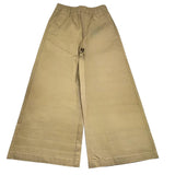 Maison Margiela Pantalone Mod Palazzo Tinta Unita Con Elastico In Vita Biscotto Per Bambina
