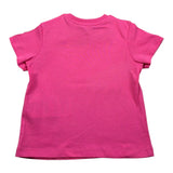 Moschino T-Shirt Girocollo Tinta Unita con Stampa per Neonata M9M032 ROSA MOSCHINO 