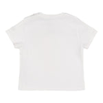 Saint Barth T-Shirt Girocollo Tinta Unita con Stampa per Bambina ELLY0010349 BIANCO SAINT BARTH 