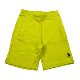 U.S. Pollo Assn Bermuda Tinta Unita In Tuta per Bambino 61366 VERDE ACIDO U.S. POLLO ASSN 