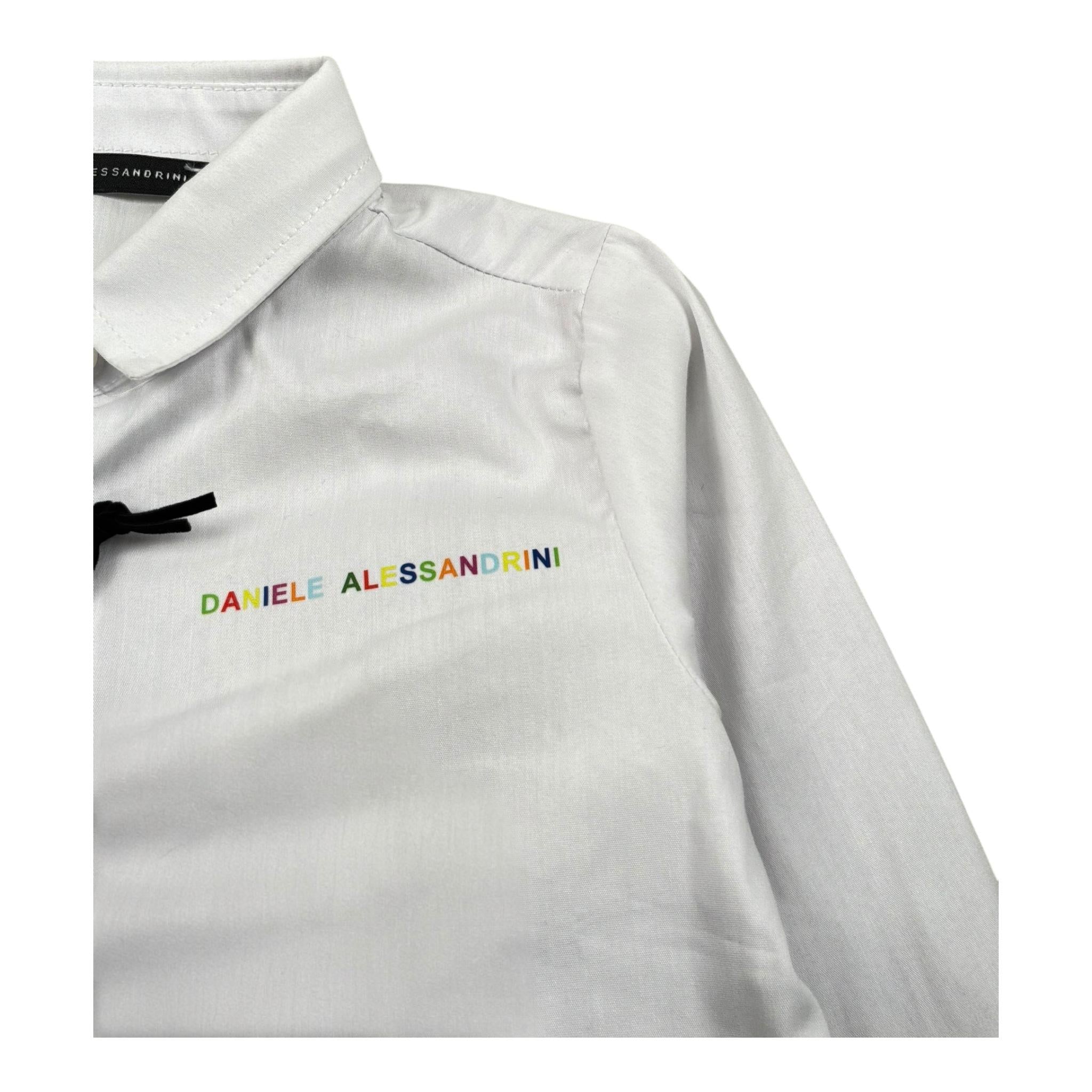 Daniele Alessandrini Camicia Manica Lunga Tinta Unita per Neonato 1295C00023 BIANCO DANIELE ALESSANDRINI 
