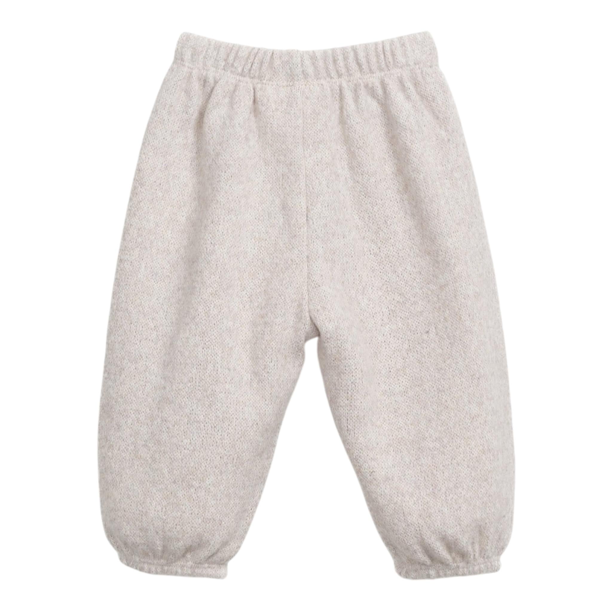 PLAY UP pantalone tuta tinta unita con elastico in vita Beige per Neonato PA011AP11650 BEIGE PLAY UP 