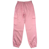Liu Jo Pantalone Tinta Unita Con Cintura Rosa Per Bambina