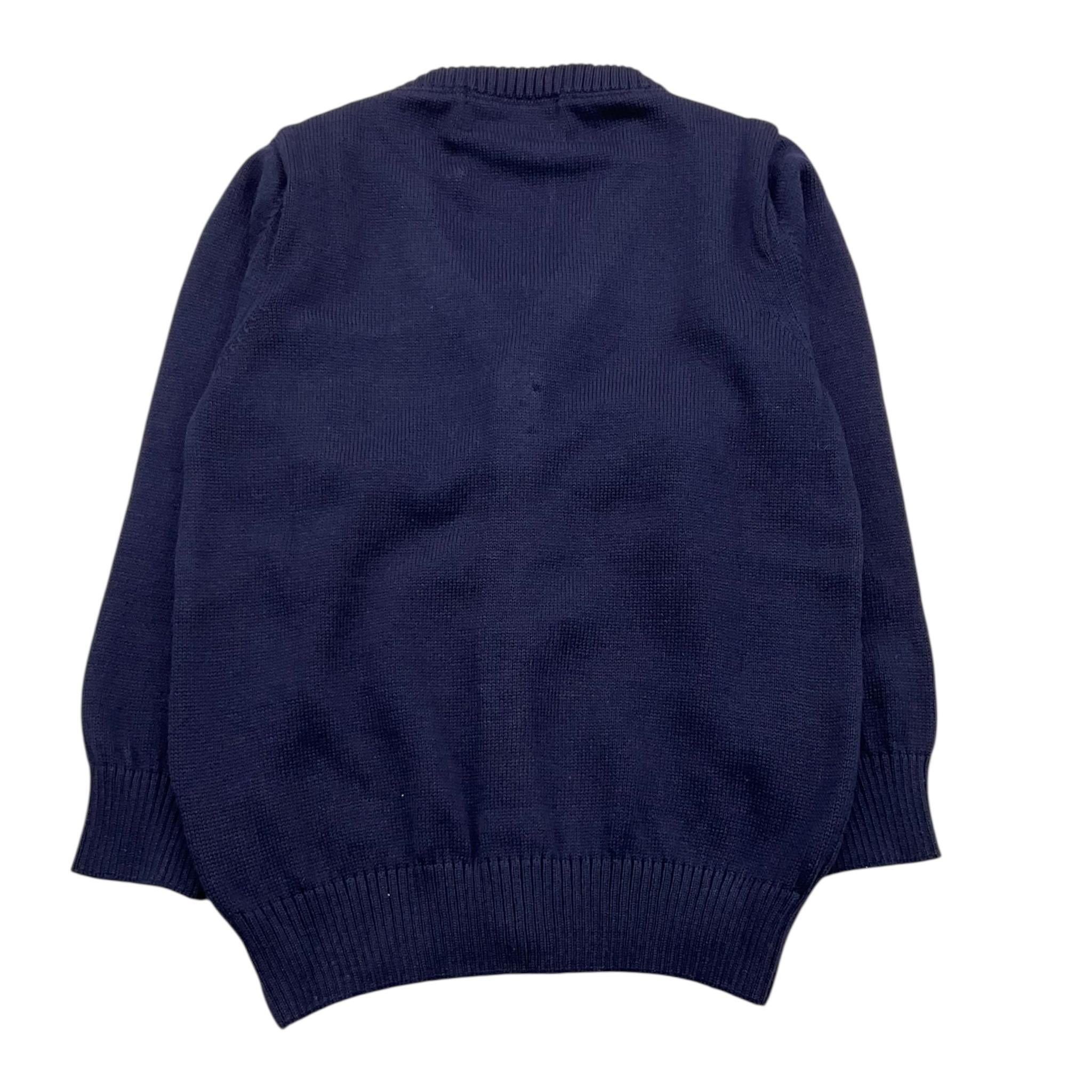 CESARE PACIOTTI cardigan tinta unita con logo Blu per Neonato MGP5361BN BLU CESARE PACIOTTI 