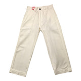 Diesel Pantalone Tinta Unita Con Girovita Regolabile Panna Per Bambino