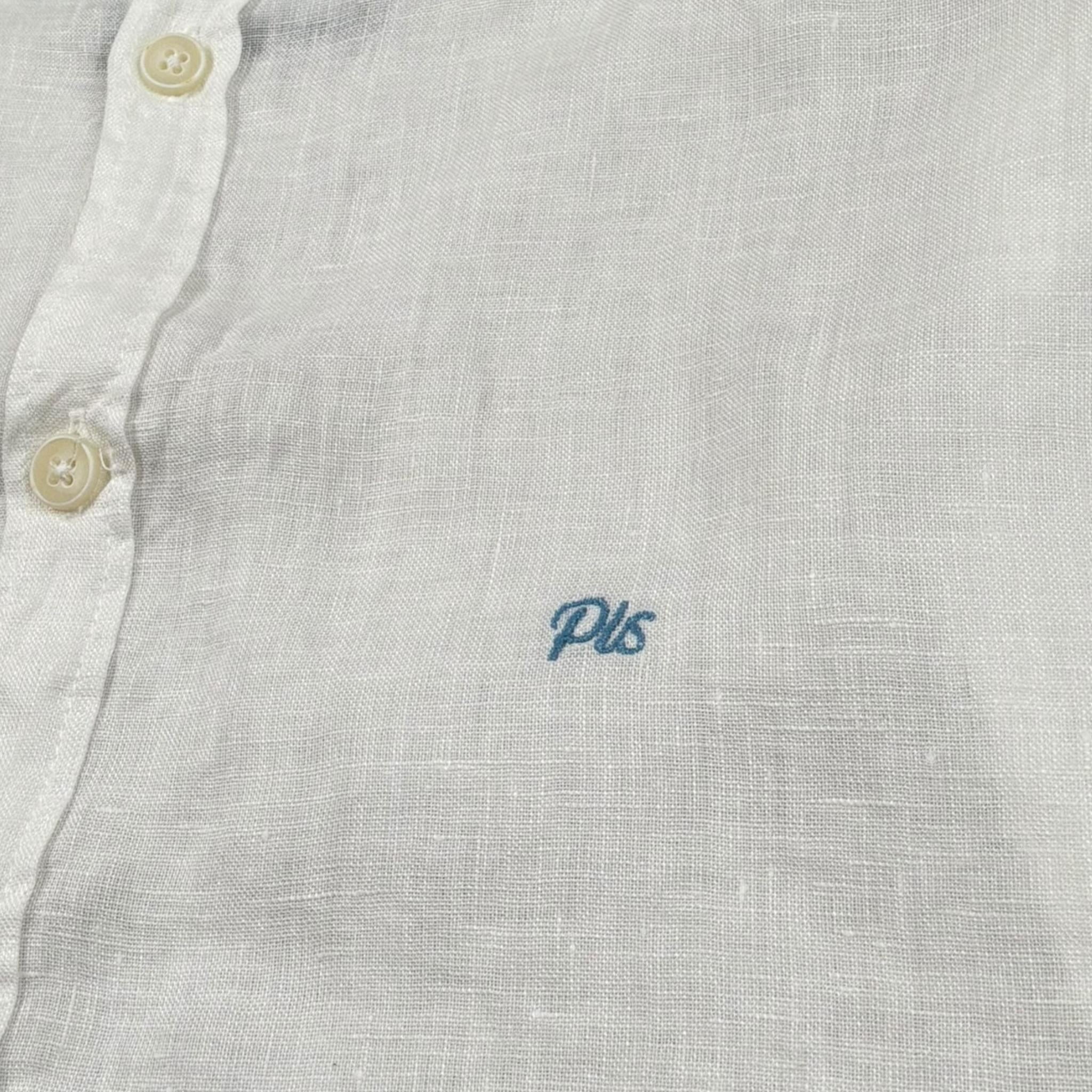 Please Camicia Tinta Unita per Bambino CL14300B73 BIANCO PLEASE 