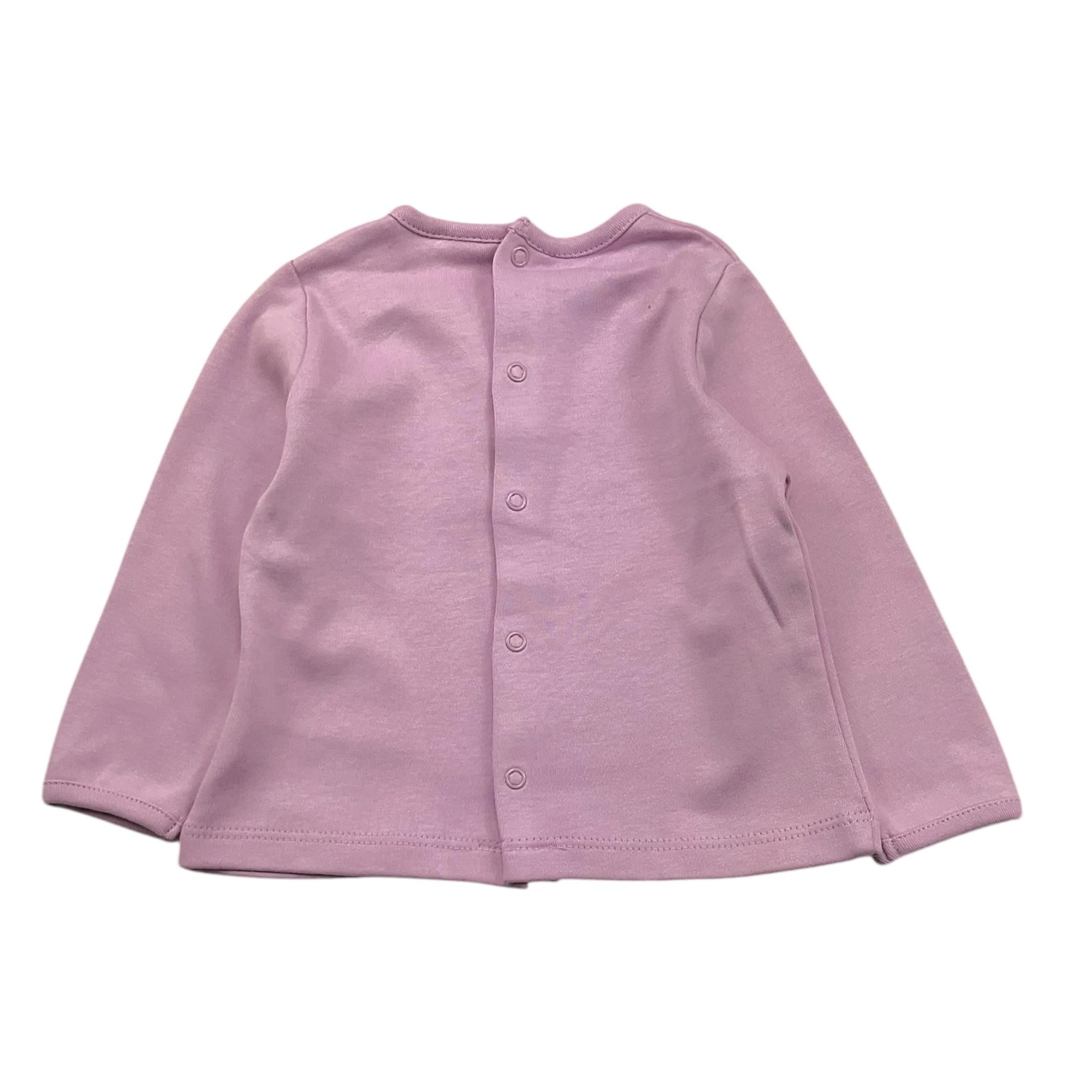 YATSI BABY shirt girocollo tinta unita Lilla per Neonata 2444550 LILLA YATSI BABY 