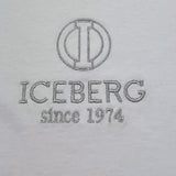 Iceberg T-Shirt Girocollo Tinta Unita con Stampa per Bambina TSICE5165J BIANCO ICEBERG 
