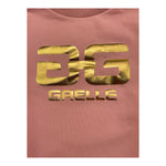 GAELLE felpa tinta unita girocollo con stampa e manica a sbuffo Rosa per Bambina 2741F00324 ROSA GAELLE 