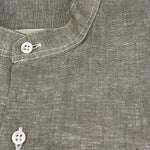 Louis Dieudonne' Camicia Tinta Unita Mezza Manica con Collo Coreano per Bambino DJDJJ GRIGIO LOUIS DIEUDONNE' 