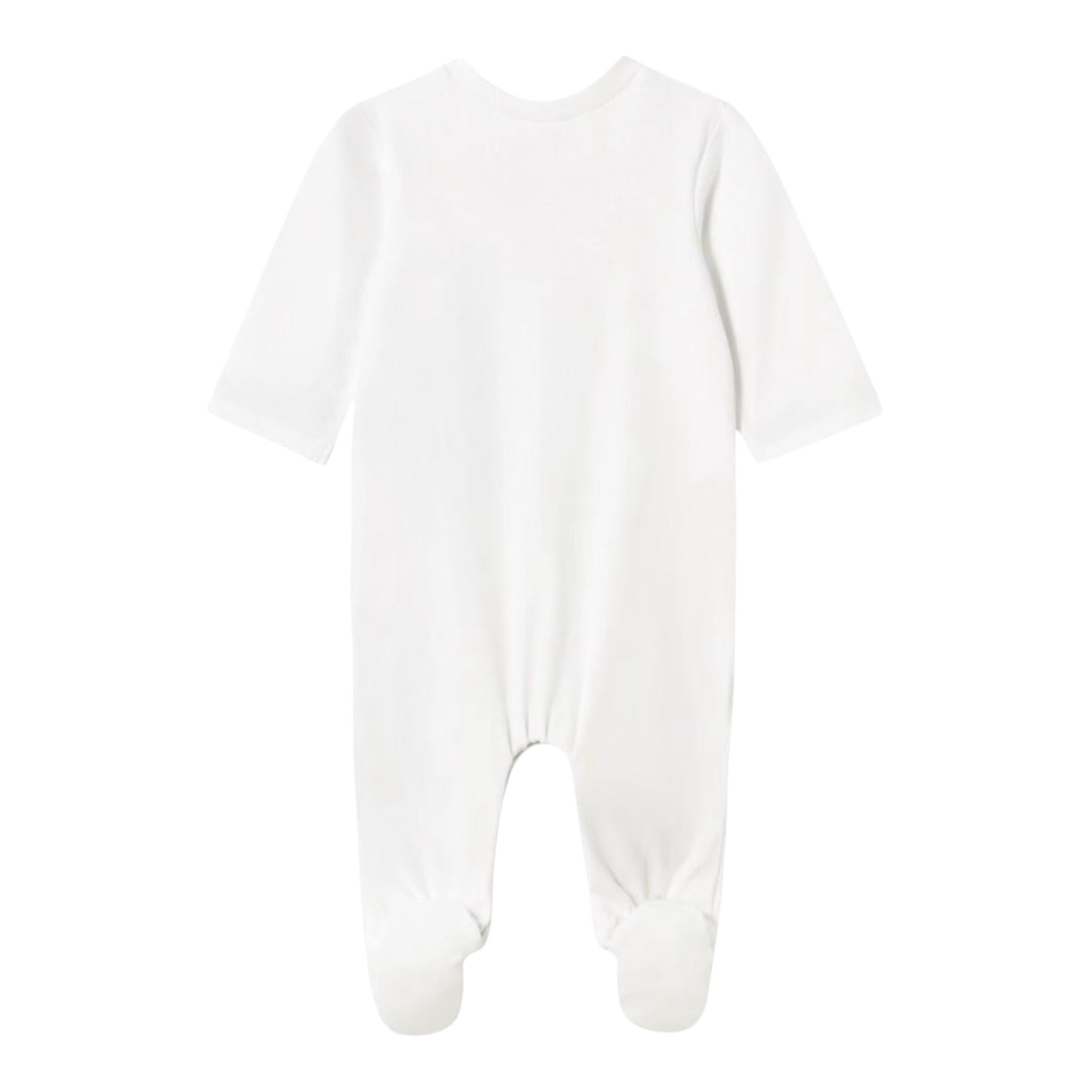 Mayoral Set 2 Tutina Manica Lunga Fantasia A Righe per Neonato 1709X BIANCO/BEIGE MAYORAL 