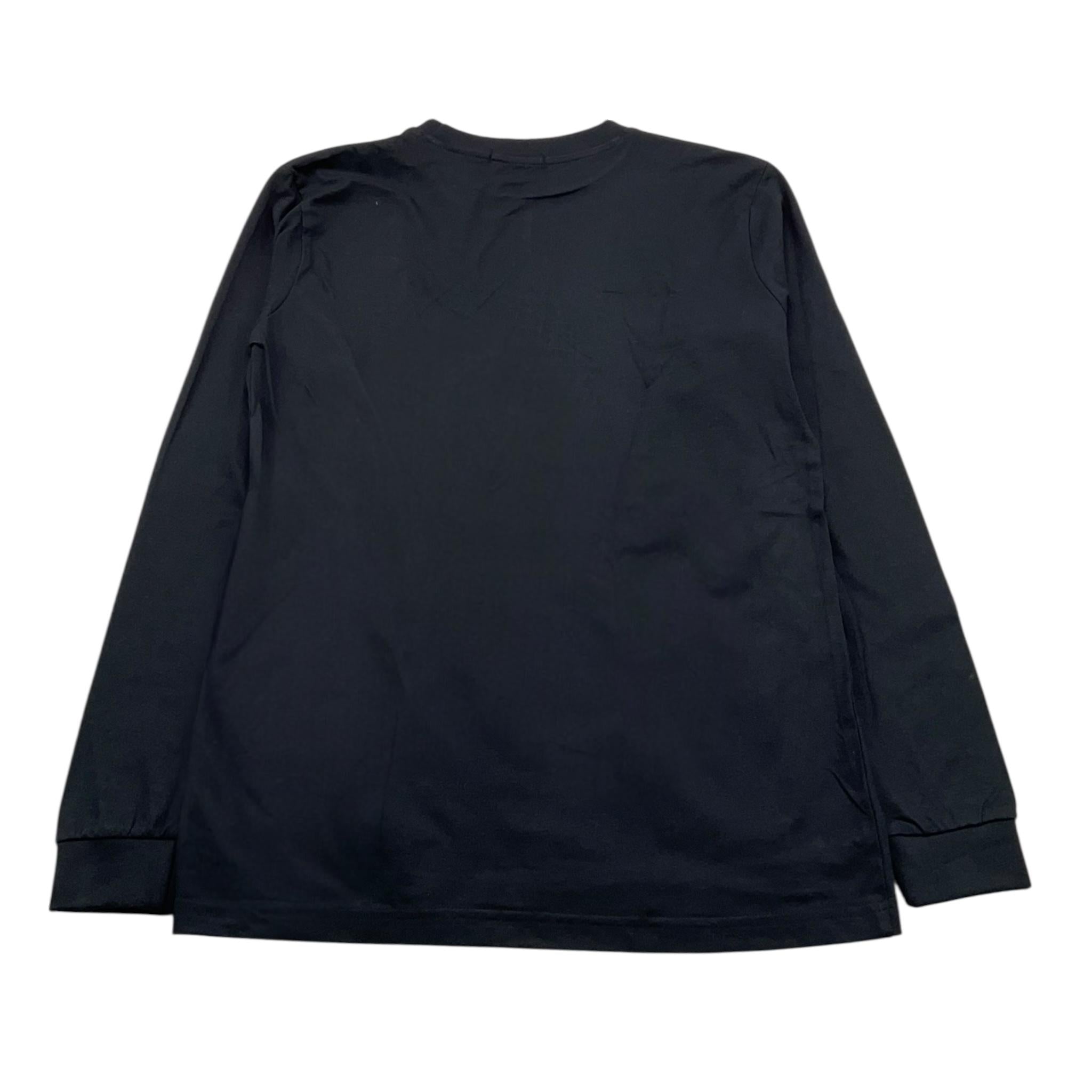 NEVER TOO shirt girocollo tinta unita con stampa Nero per Bambino NT2101R NERO NEVER TOO 
