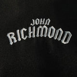 John Richmond Pantalone Tinta Unita con Elastico In Vita E Logo per Neonato RIA23083PAN NERO JOHN RICHMOND 