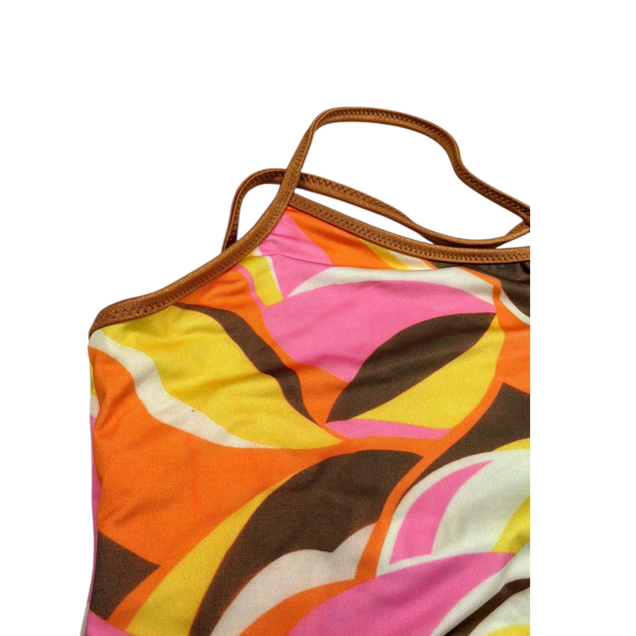 Manila Grace Costume Intero Stampa Fantasia per Bambina MG2717 MULTICOLOR MANILA GRACE 