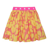 Marni Gonna Stampa Fantasia Multicolor Per Bambina