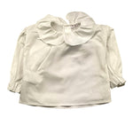 LE BEBE' camicia manica lunga tinta unita Bianco per Neonata LBG6073 BIANCO LE BEBE' 