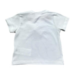 Le Bebe' T-Shirt Girocollo Tinta Unita con Stampa per Neonato LBB5419 BIANCO LE BEBE' 