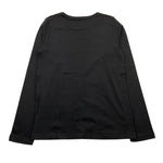 GUESS shirt girocollo tinta unita con stampa Nero per Bambino J84I36K8HM0 NERO GUESS 