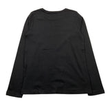 GUESS shirt girocollo tinta unita con stampa Nero per Bambino J84I36K8HM0 NERO GUESS 