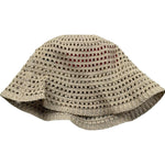 Max&Co. Cappello Tinta Unita Traforato per Bambina MX0178 BEIGE MAX&Co. 