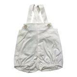 Paz Rodriguez – Schlichter weißer Baby-Overall
