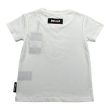 Just Cavalli T-Shirt Girocollo Tinta Unita con Stampa per Neonato JIP26065TS BIANCO JUST CAVALLI 