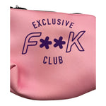 F**K Pochetta Tinta Unita con Logo per Bambina FA25M01AU80PK ROSA F**K 