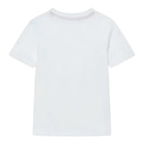 Guess T-Shirt Girocollo Tinta Unita con Stampa per Neonato N5RI11K BIANCO GUESS 