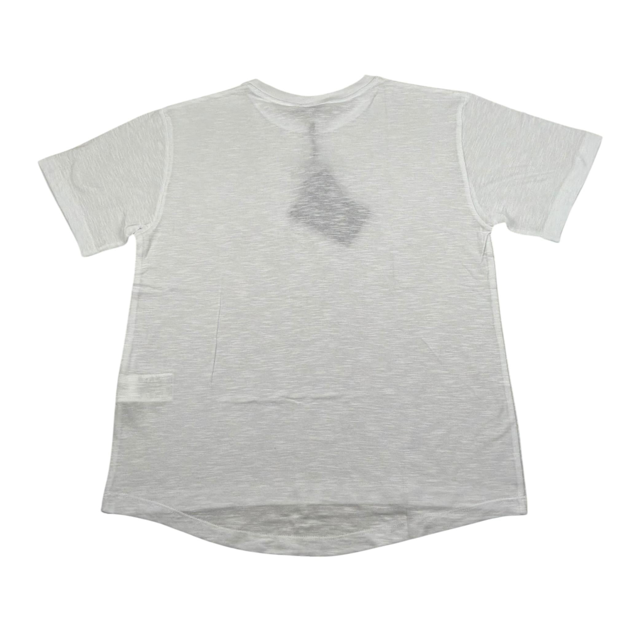 Paolo Pecora T-Shirt Girocollo Tinta Unita per Bambino PP3367 BIANCO PAOLO PECORA 