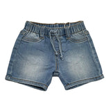 Mayoral Bermuda Tinta Unita In Denim con Elastico In Vita per Neonato 1209 BLU MAYORAL 