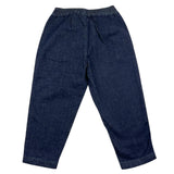 Die Eule Jeans einfarbig mit elastischer Taille blau für Jungen