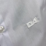 DANIELE ALESSANDRINI camicia manica lunga tinta unita con ricamo iniziale logo Bianco per Bambino 1291C00027J BIANCO DANIELE ALESSANDRINI 