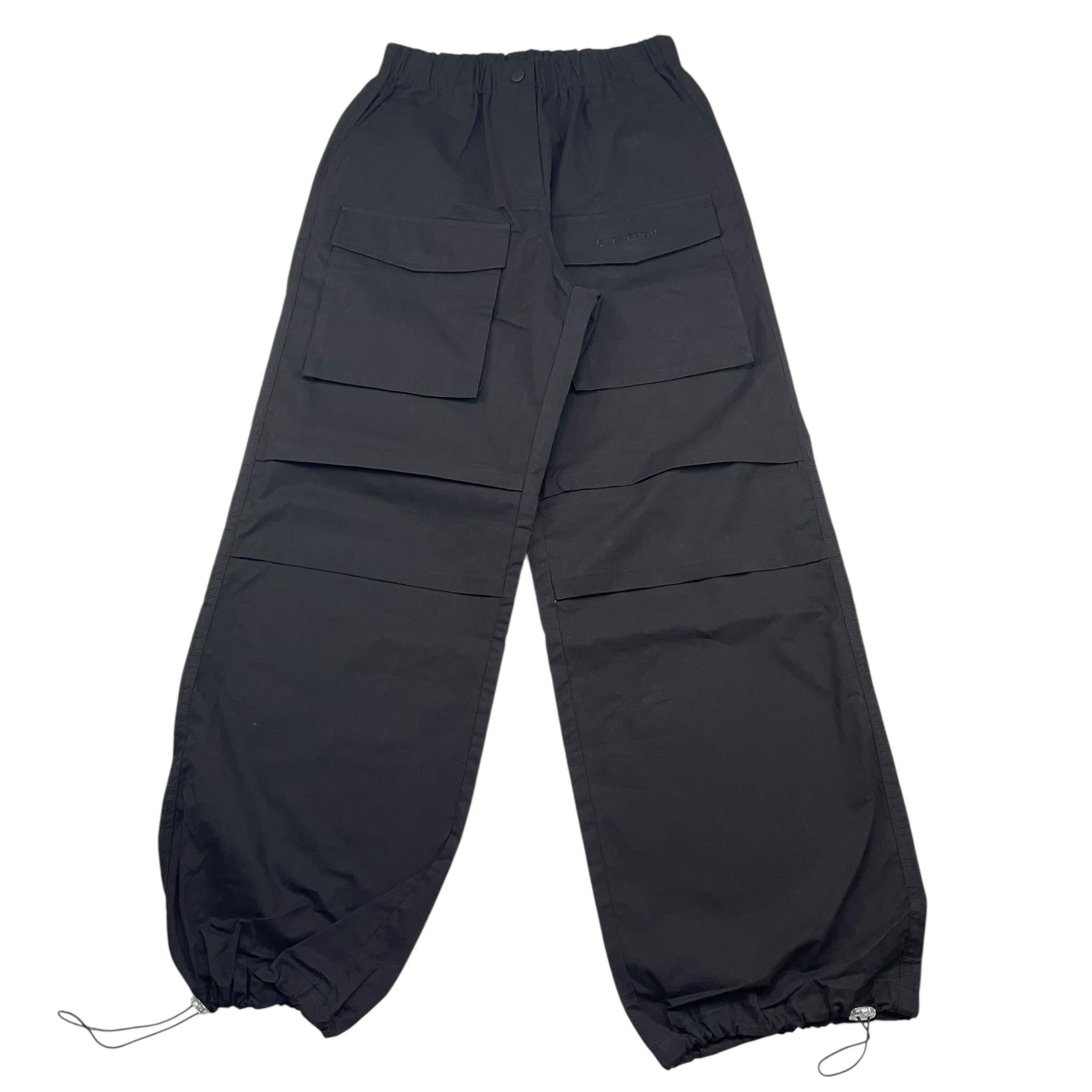 Freddy Pantalone Tinta Unita con Elastico In Vita per Bambina FR2014 NERO FREDDY 