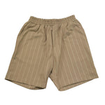 Mood_One Bermuda Tinta Unita con Fantasia A Righe per Bambino B3ELASTICO FANGO MOOD_ONE 