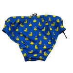 Saint Barth Costume Mutandina Tinta Unita con Stampe per Bambino BILLY BLU SAINT BARTH 