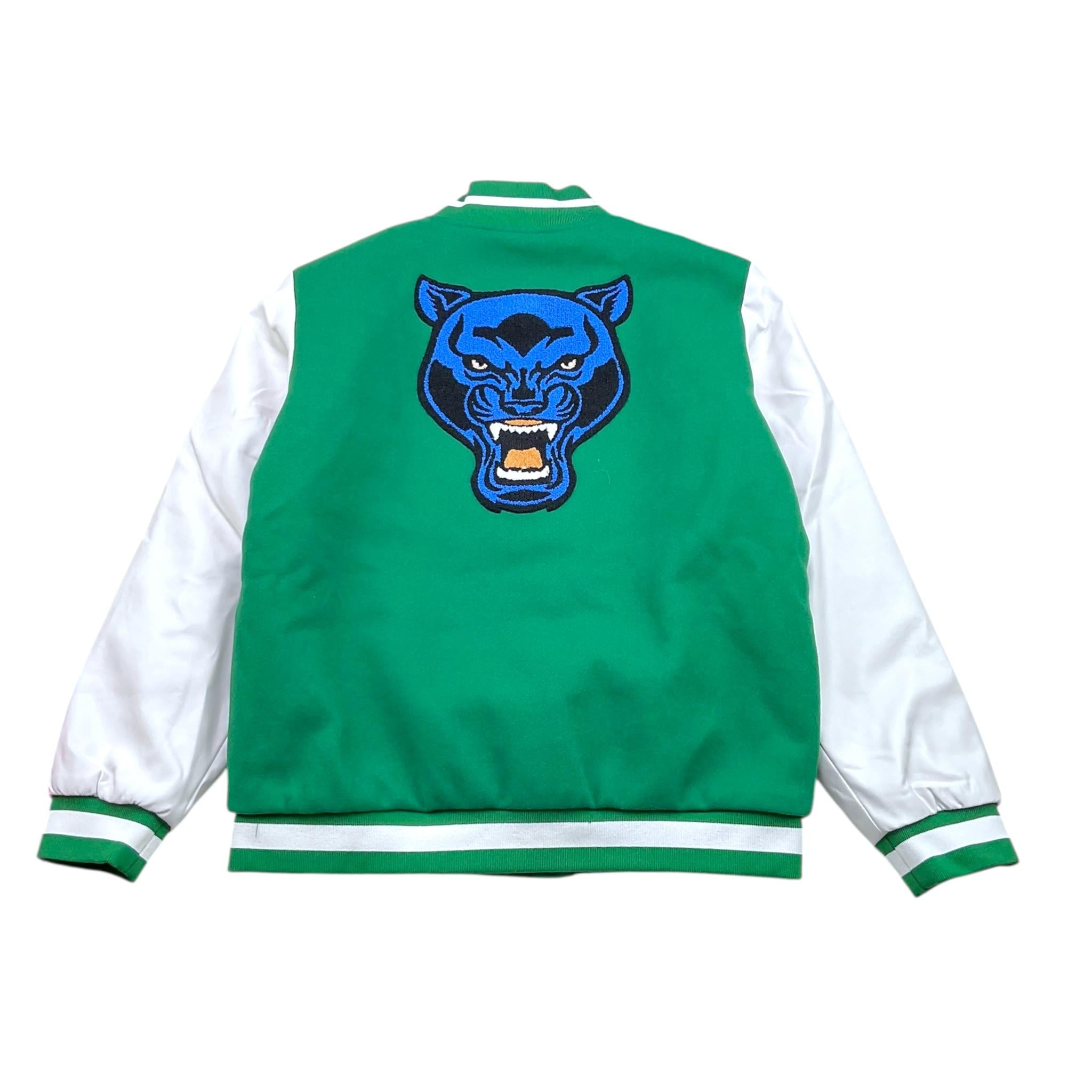 NEVER TOO giubbino modello college bicolore Verde per Bambino NT2085R VERDE NEVER TOO 