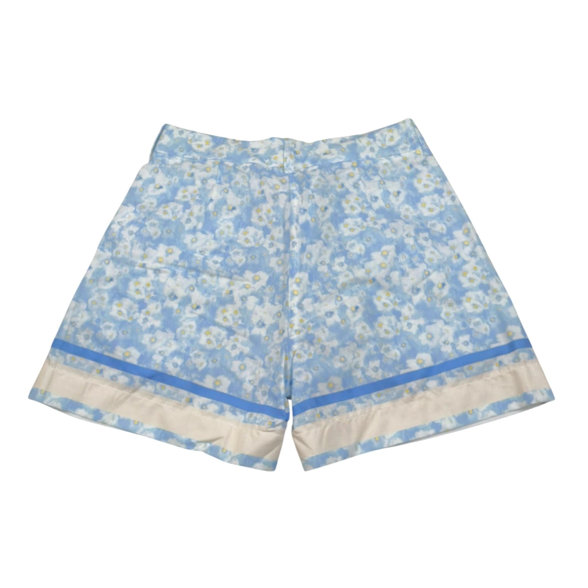 Philosophy Short Tinta Unita con Stampa Fiori per Bambina I1E412X BIANCO PHILOSOPHY 