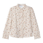 MAYORAL camicia manical unga tinta unita fantasia cuori Panna per Bambina 4117 PANNA MAYORAL 