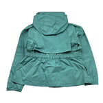 K-Way Giubbino Tinta Unita con Zip E Cappuccio per Bambina K8151WW VERDE K-WAY 