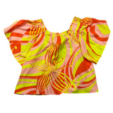 F**K Top Mezza Manica Stampa Fantasia Multicolor Per Bambina