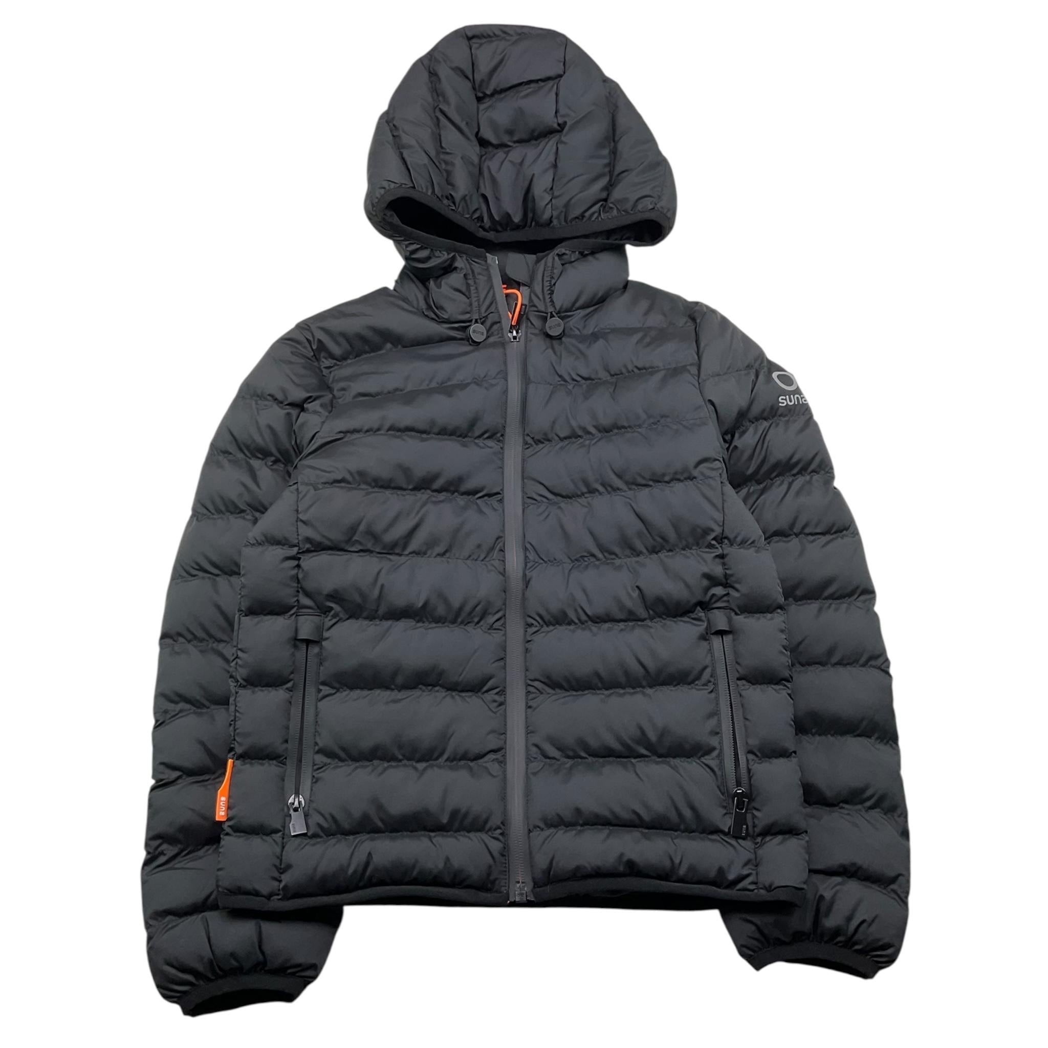SUNS  giubbino tinta unita con cappuccio Nero per Bambino GBS5304U NERO SUNS 