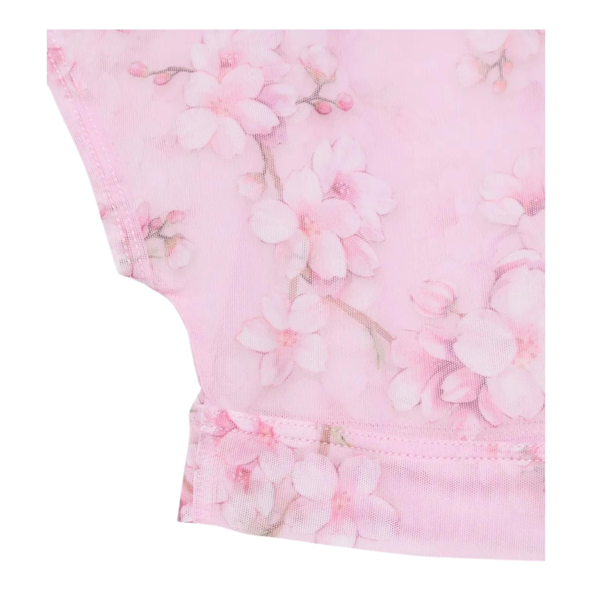 Monnalisa Completo 2 Pezzi Copricostume T-Shirt-Pareo per Bambina 19E063 ROSA MONNALISA 