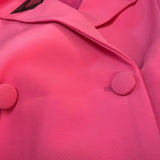 Fun & Fun Giacca Tinta Unita Doppio Petto per Bambina FNCJJK16428 FUXIA FUN & FUN 