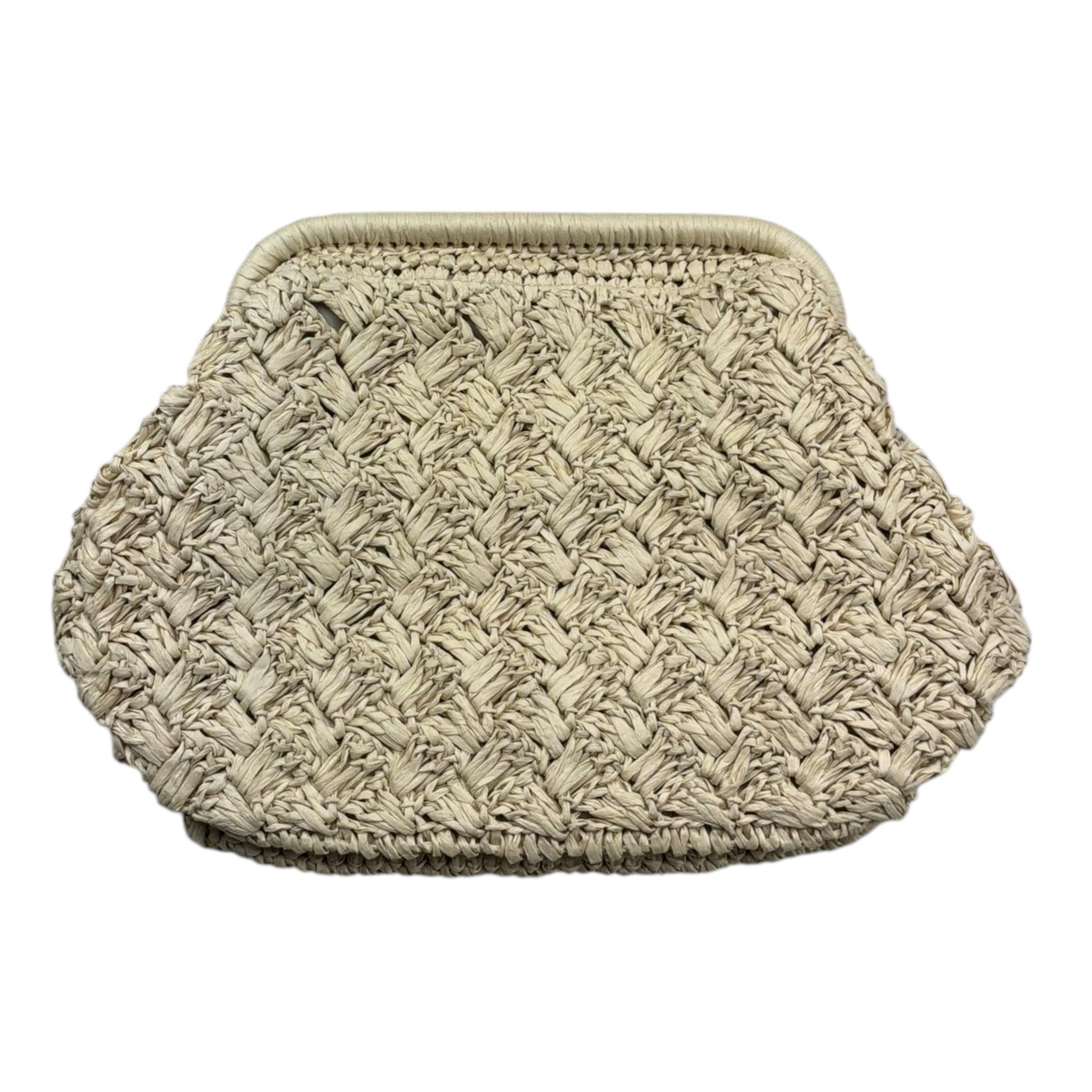 F**K Borsa In Paglia Tinta Unita per Bambina FA25A057BG BEIGE F**K 