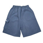 Disclaimer Bermuda In Denim Tinta Unita con Elastico In Vita per Bambino 25EDK58472X AZZURRO DISCLAIMER 