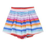 Missoni Short Mulitcolor Con Elastico In Vita Multicolor Per Bambina